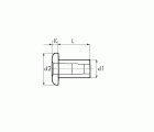 REMACHE BSV BRALO ALUMINIO CABEZA ALOMADA